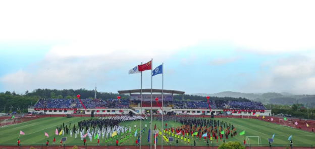 第二屆校園文化藝術(shù)節(jié)、第三屆田徑運(yùn)動(dòng)會(huì)正式開幕！